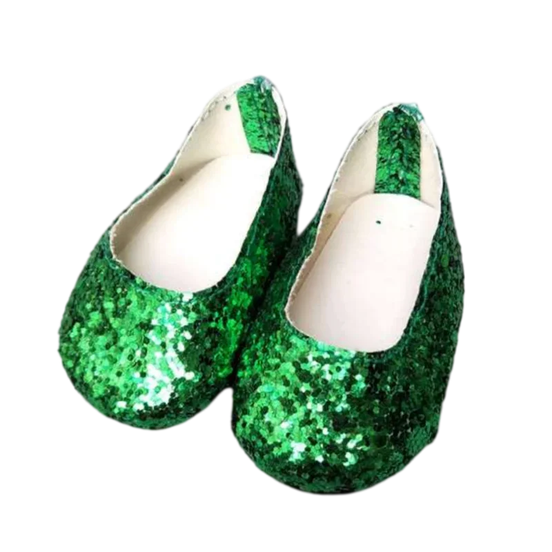 Baby Doll Shoes for 43cm Doll Shoes for 18 Inch Girl Doll Princess Shoes Toy  Accessories