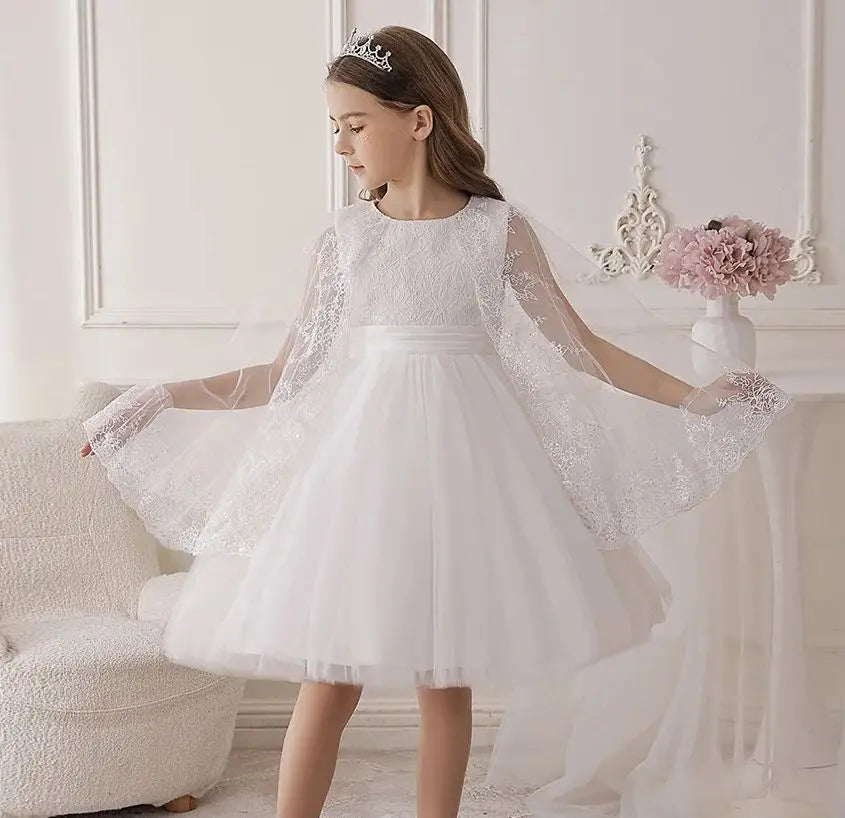 New Children's Elegant Party Dresses Halloween Costume Girl Princess Dresses