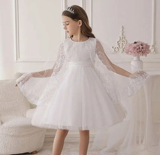 New Children's Elegant Party Dresses Halloween Costume Girl Princess Dresses