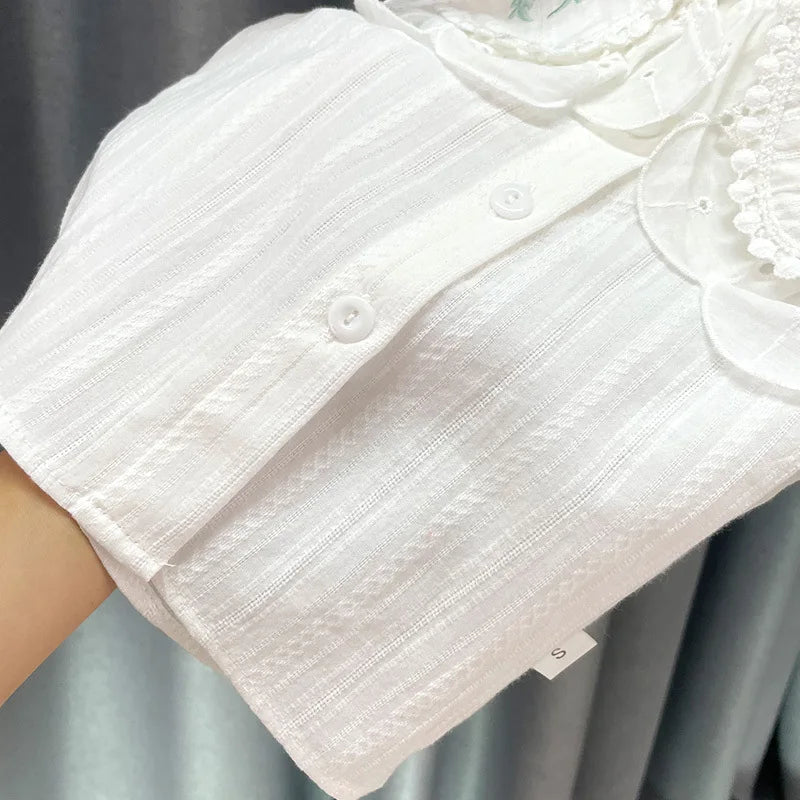 Wendy Princess Embroidered Blouse Top