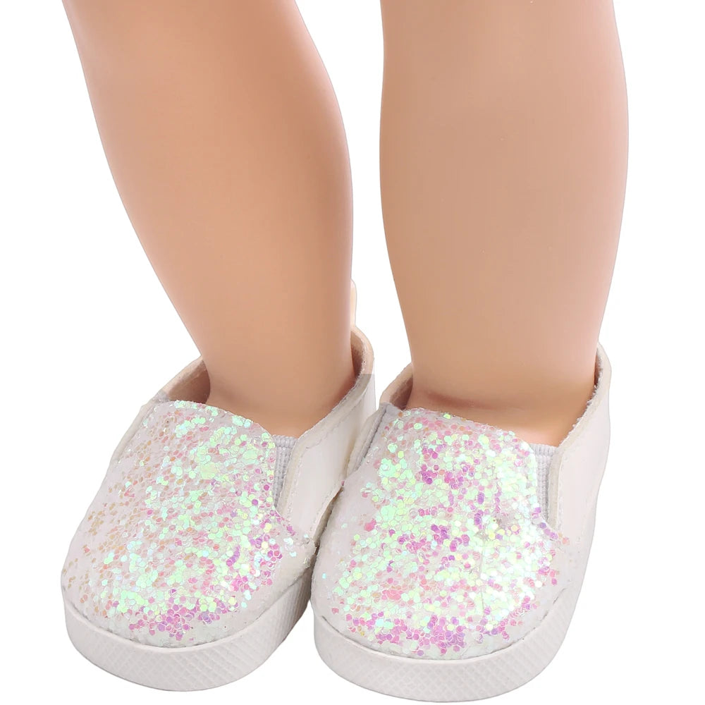 Various Casual Sports Shoes American 18 Inch Girl Doll Princess Shoe