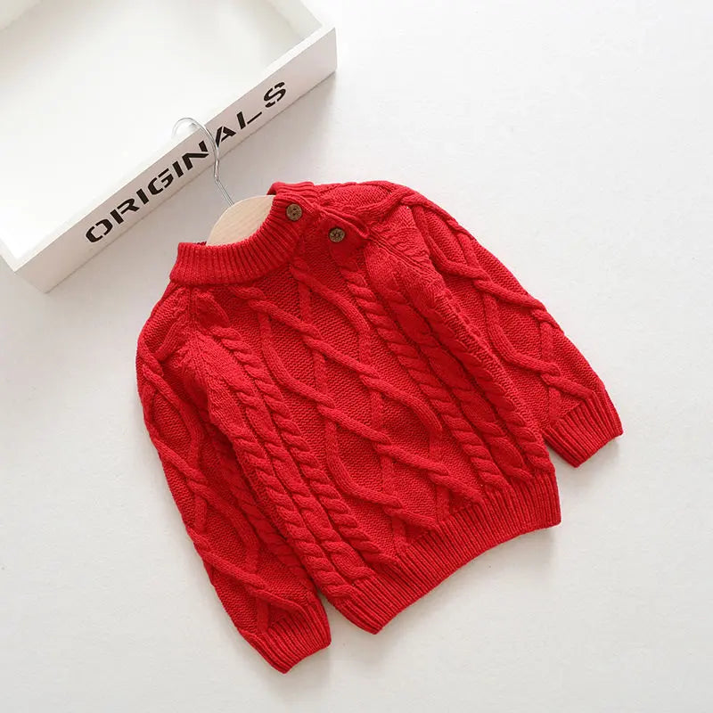 Charlie Thicken Warm Knitted Sweater