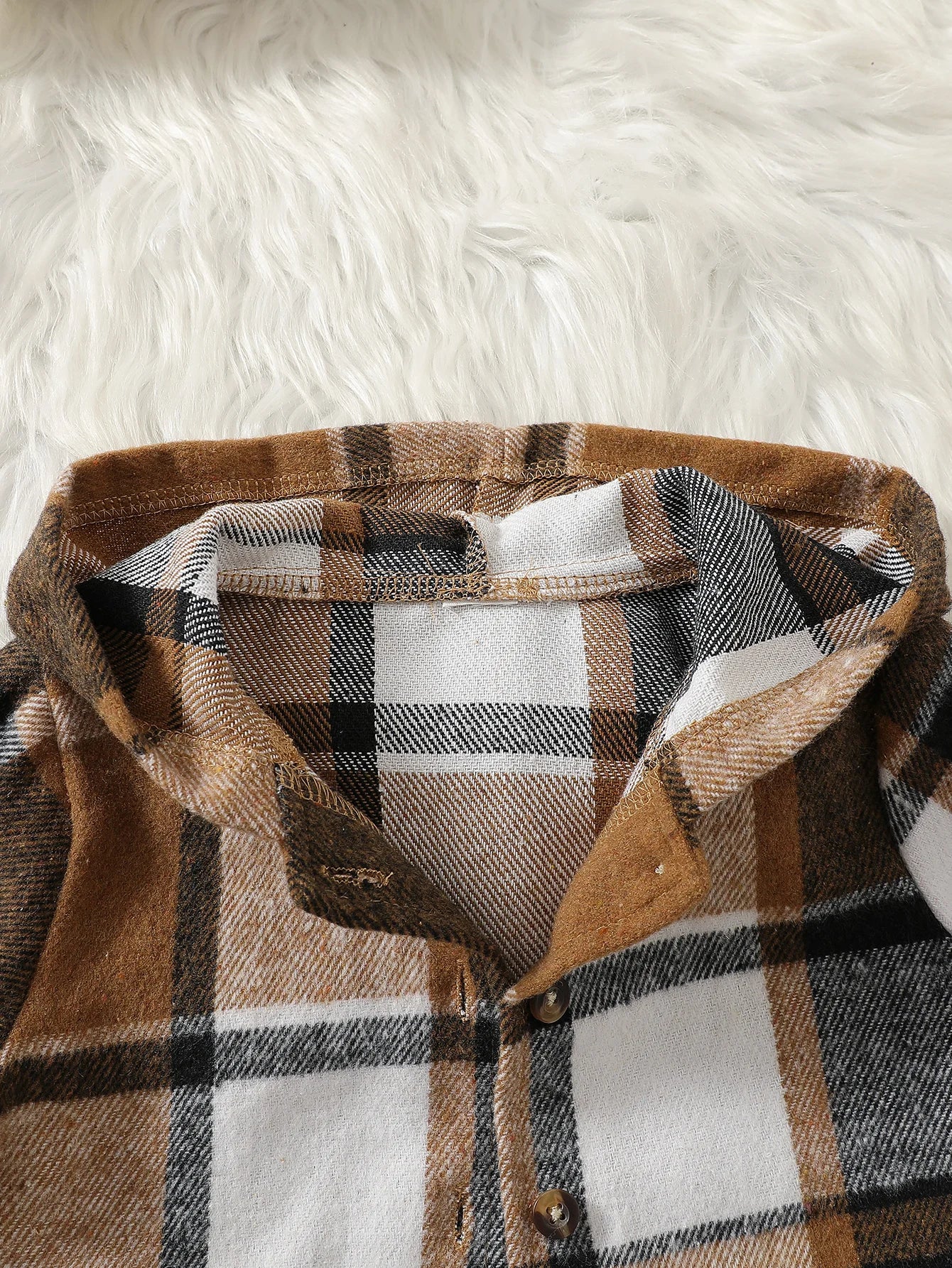Baby Boy Autumn Outfit with Striped Hooded Jacket