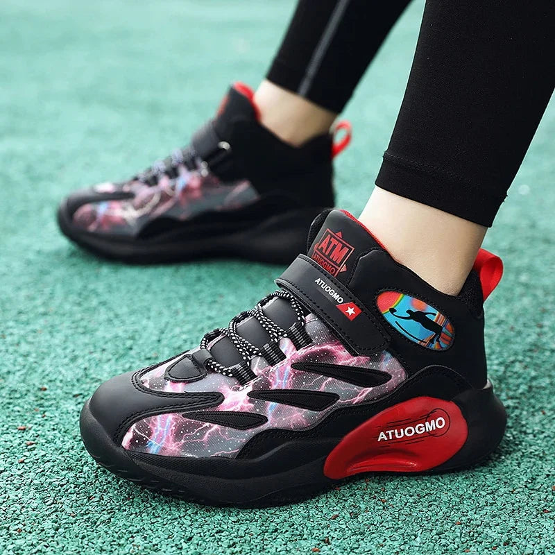 Black Kids Sneakers Boys 8 to 10 Years Running Shoes - GuGuTon baby store - Baby Fashion - Toddlers Outfits - Babies Outfits - Toddler Clothes - Kids Clothing - Newborn Clothes - Newborn Wear - Kids Wear - Trending Clothes - Trending Outfits - Fall Fashion - Winter Fashion - Girls Clothes - Boys Clothes - Babies Wear - Kids Accessories - KidsWear - Summer Clothes - Summer Fashion - Summer Trend - Falls Sweaters - Tops - Bottom - Jeans - Blouse - Dresses - Newborn Dresses - Toys