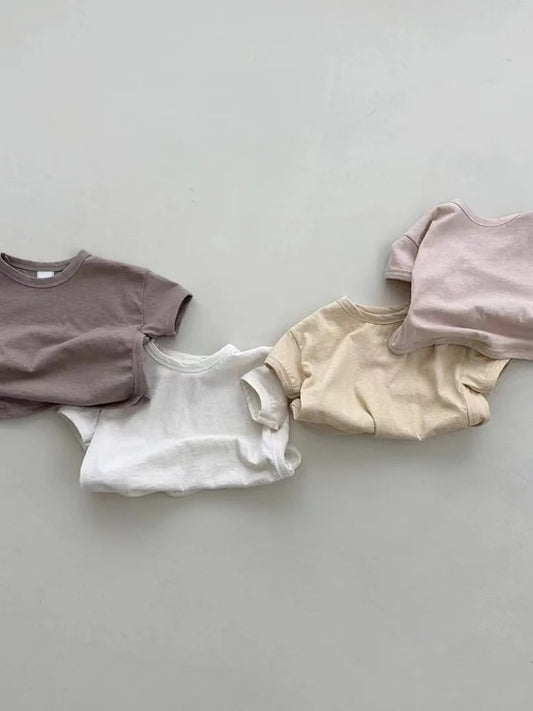 Mateo Infant Cotton Short Sleeve Tees