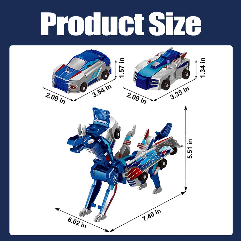 Ultimate Unicorn Car Toy 2 In 1 Creative Car Transforms Into Unicorn Robot