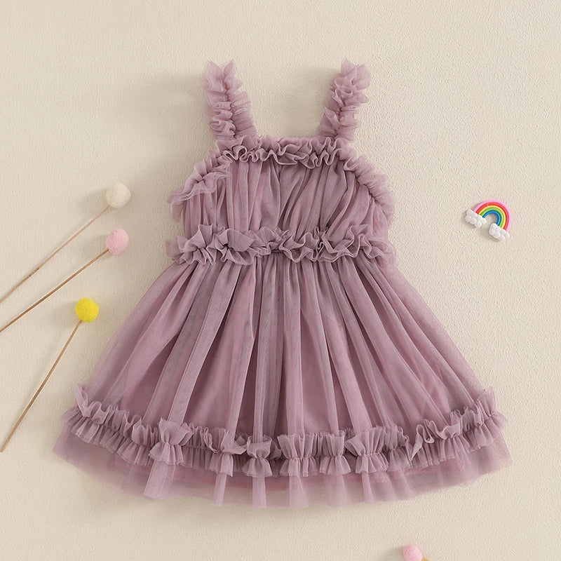 Maya Lioraitiin Toddler Girl Summer Tulle Dress