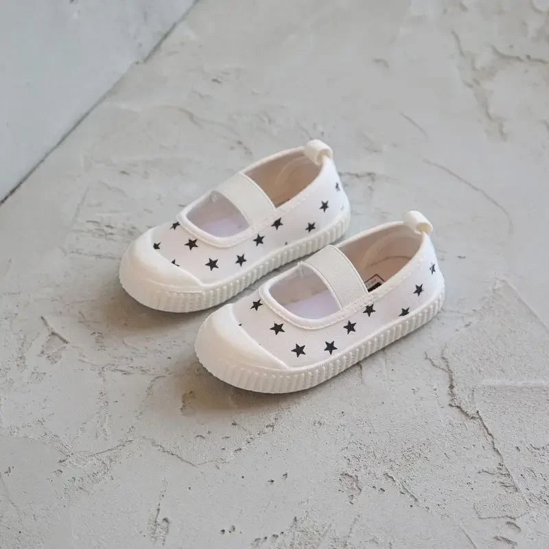 Girl Shoe Kid Casual Shoe Cartoon Girl Sport Canvas Shoes