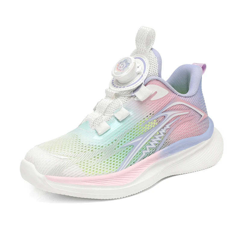 Children Sports Shoes Girls Lightweight Comfortable Soft Soled Running Shoes Daily Casual Anti Slip Sports Tennis Shoes for Boys