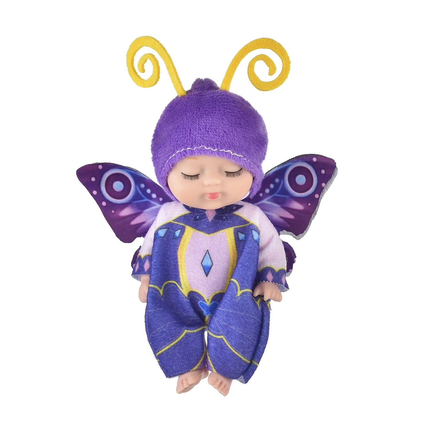 6 Pc Box Set Mini Baby Doll Easter Doll Tiny Reborn Cute Baby Doll Birthday Gift Set Girls Sleep BJD Doll Jungle Set