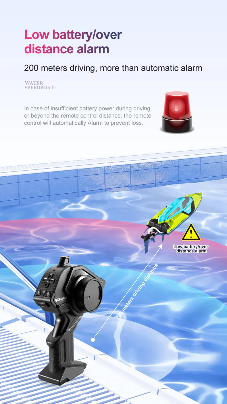 S2 Super Large High-speed Remote Controlled Boat 50KM/H High Horsepower