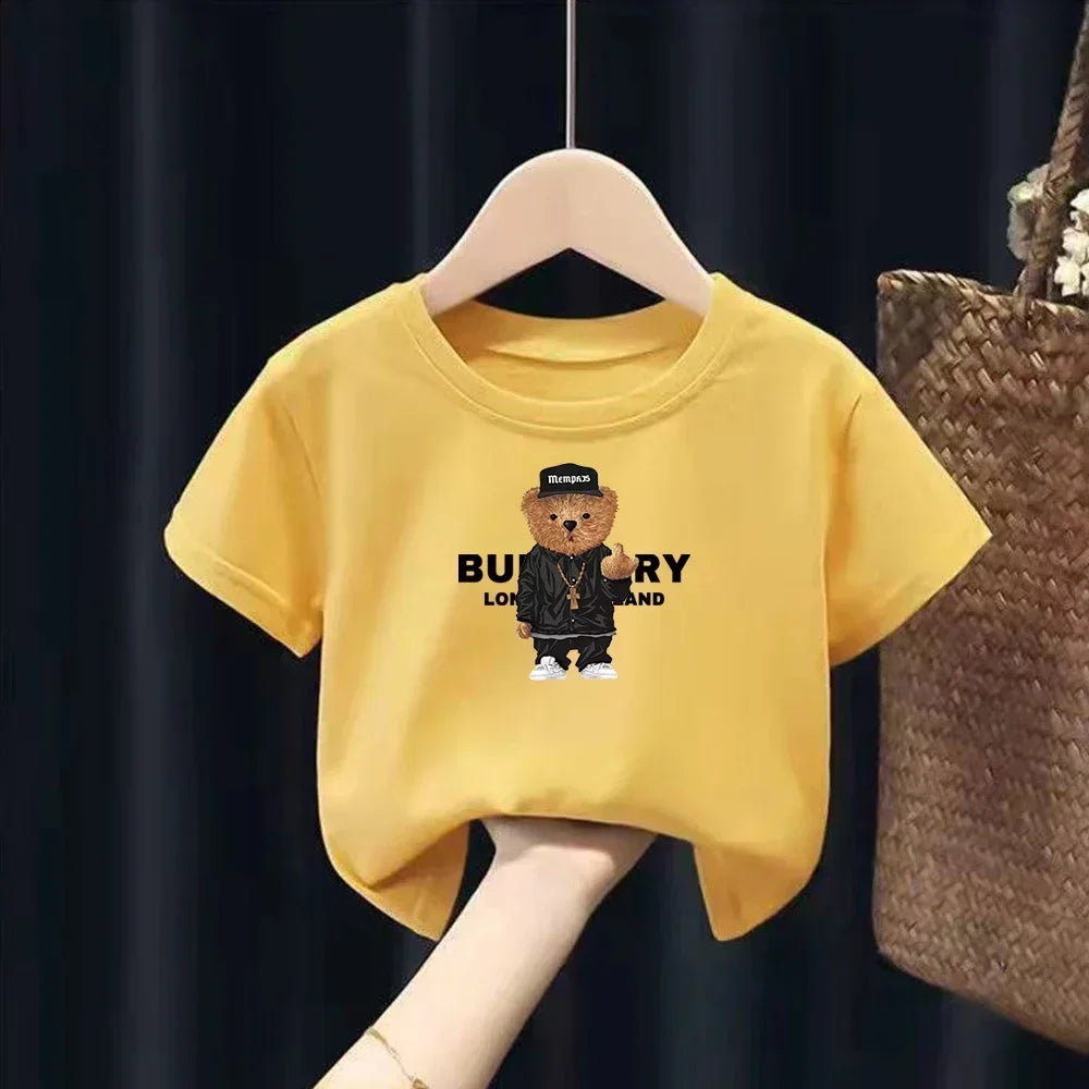 Tony Children Baby Short Sleeve Harajuk Tees - GuGuTon baby store - Baby Fashion - Toddlers Outfits - Babies Outfits - Toddler Clothes - Kids Clothing - Newborn Clothes - Newborn Wear - Kids Wear - Trending Clothes - Trending Outfits - Fall Fashion - Winter Fashion - Girls Clothes - Boys Clothes - Babies Wear - Kids Accessories - KidsWear - Summer Clothes - Summer Fashion - Summer Trend - Falls Sweaters - Tops - Bottom - Jeans - Blouse - Dresses - Newborn Dresses - Toys