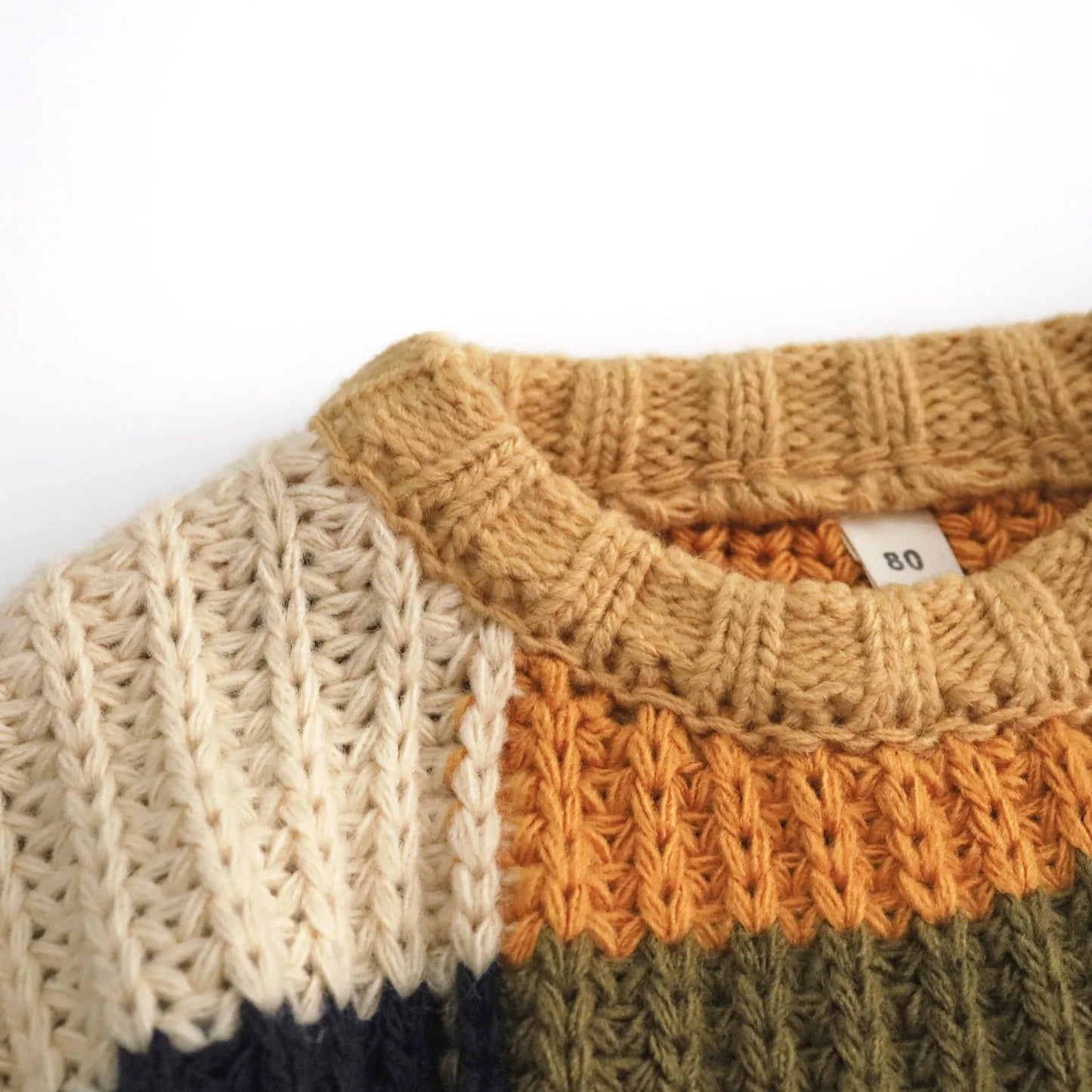 Raul Checkered Knit Pure Cotton Sweater