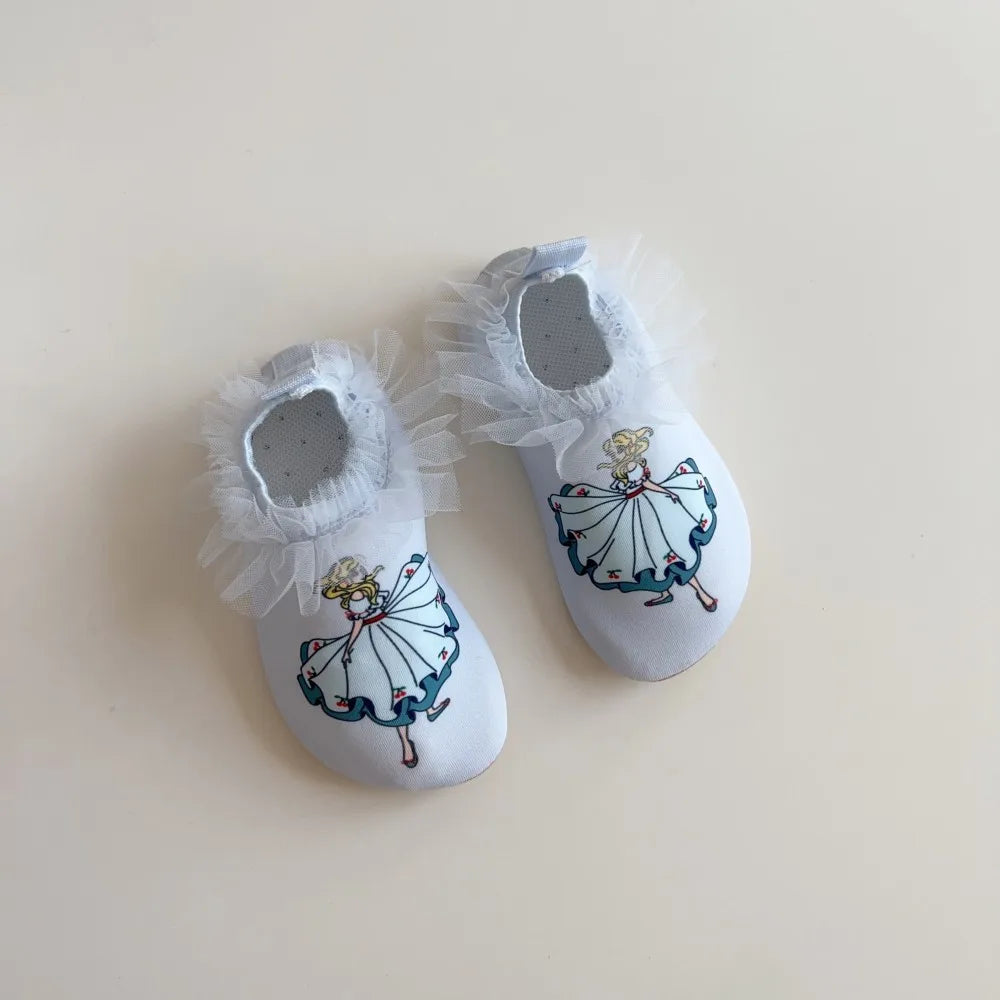 New Baby Boy Girl Beach Shoes KS Children Print Water Sports Sneakers Swimming Aqua Barefoot Shoes Kids Indoor Outdoor Slippers