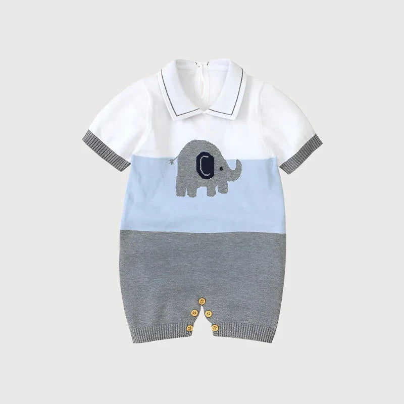 Elephant Knitted Onesie