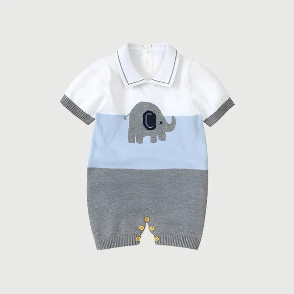 Elephant Knitted Onesie