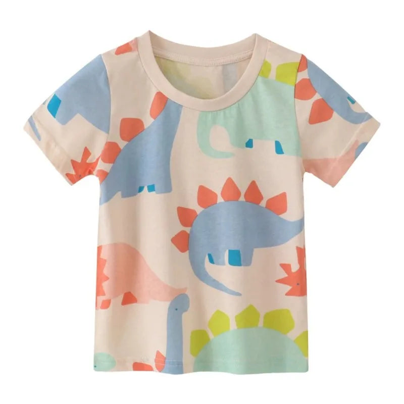 Richard Cartoon Printed Short Sleeve Tees