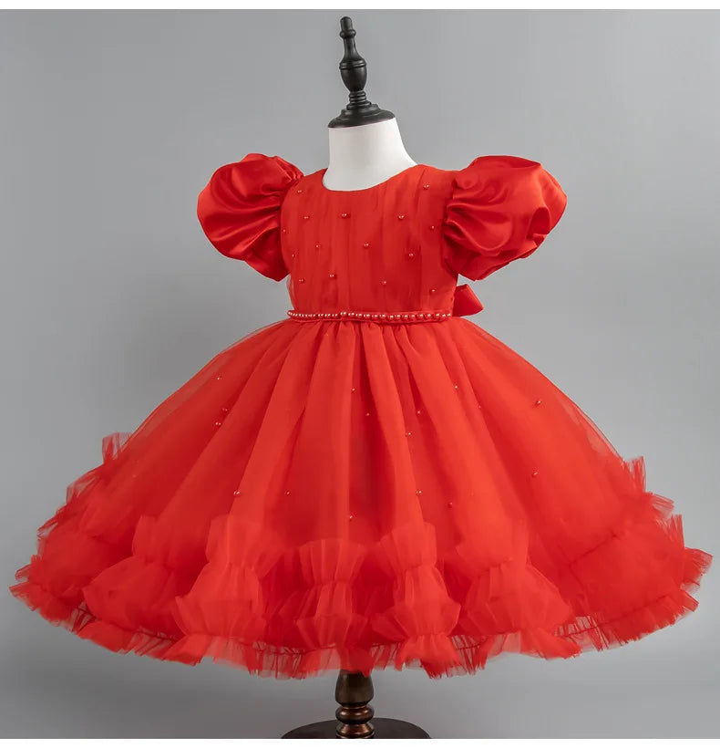 Baby Girl Princess Dress Girls' Daily Dresses Tulle Ball Gown Kid Girls Clothes