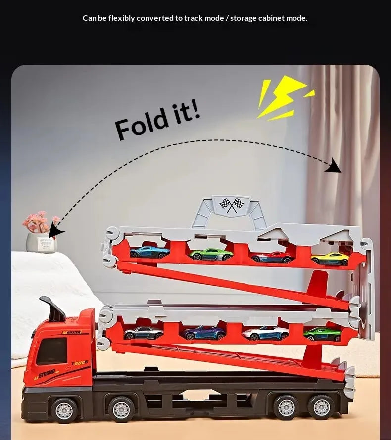 Race Track Car Ramp Toy Educational Game For Boys