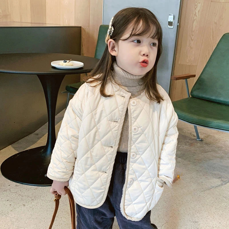 Maria Fashion Girls Jacket Winter Korean Style - GuGuTon baby store - Baby Fashion - Toddlers Outfits - Babies Outfits - Toddler Clothes - Kids Clothing - Newborn Clothes - Newborn Wear - Kids Wear - Trending Clothes - Trending Outfits - Fall Fashion - Winter Fashion - Girls Clothes - Boys Clothes - Babies Wear - Kids Accessories - KidsWear - Summer Clothes - Summer Fashion - Summer Trend - Falls Sweaters - Tops - Bottom - Jeans - Blouse - Dresses - Newborn Dresses - Toys