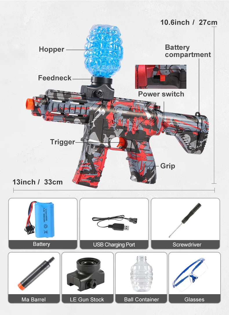 M416 Electric Ball Blaster for High-Speed Play