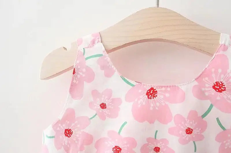 Angela Baby clothes summer seaside vacation children's dress