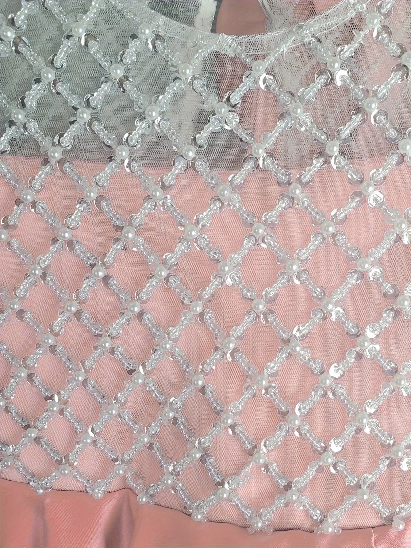 Flower Girl Dress for First Communion - Fancy Lace Style