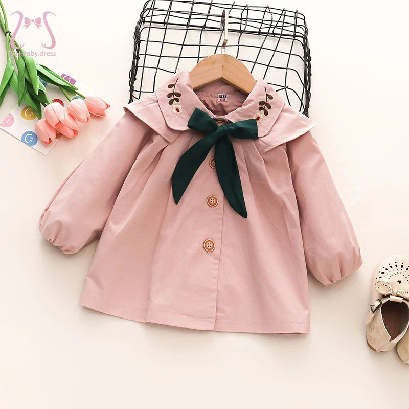 Xiomara Autumn Baby Girls Jacket Cute long sleeves