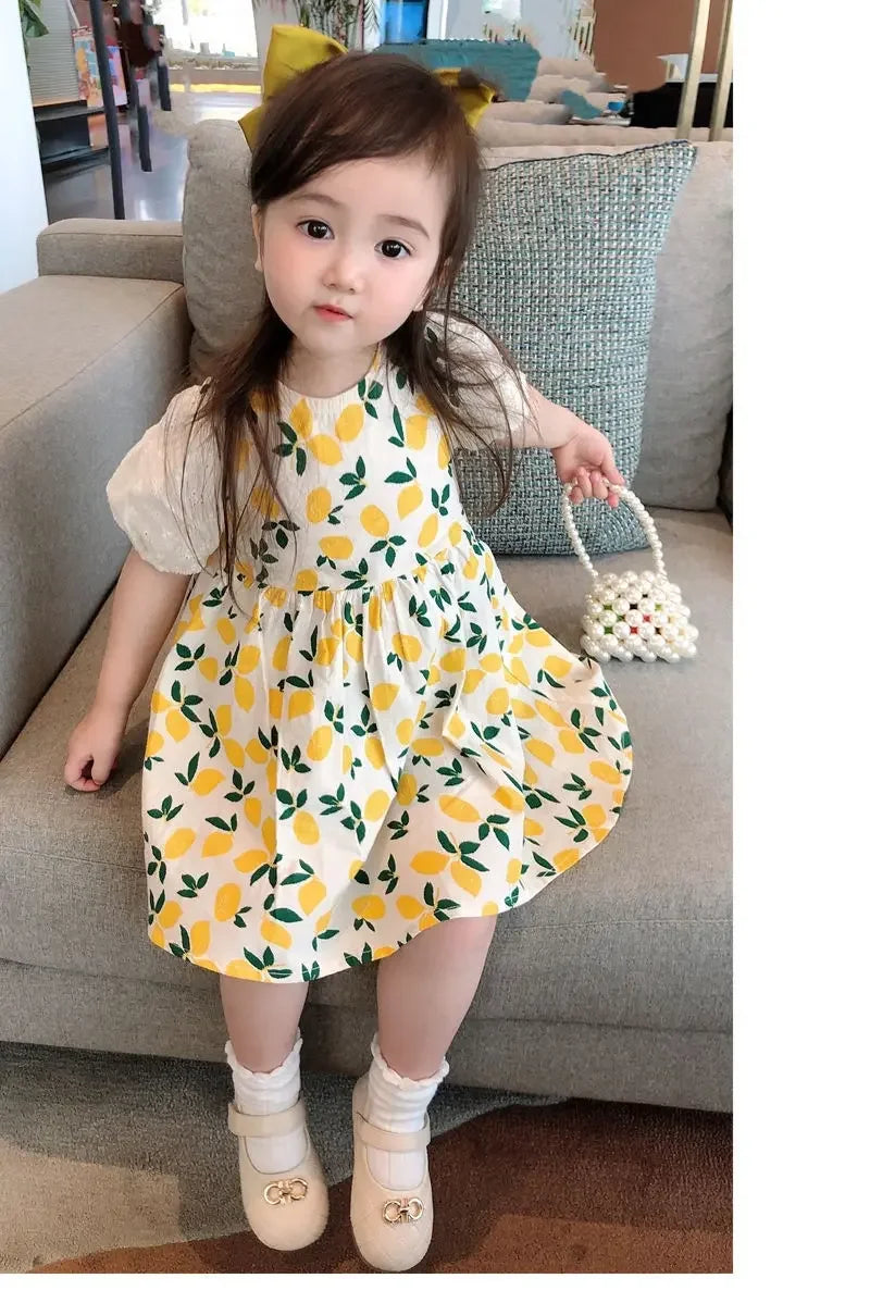 Girl floral dresses princess dress baby girls summer dress flower girl dresses baby girl dress Children dresses فساتين الأطفال