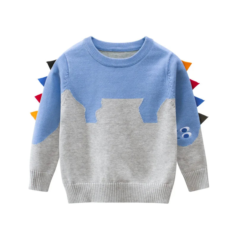 Milton Long Sleeves Round Neck Sweater - GuGuTon baby store - Baby Fashion - Toddlers Outfits - Babies Outfits - Toddler Clothes - Kids Clothing - Newborn Clothes - Newborn Wear - Kids Wear - Trending Clothes - Trending Outfits - Fall Fashion - Winter Fashion - Girls Clothes - Boys Clothes - Babies Wear - Kids Accessories - KidsWear - Summer Clothes - Summer Fashion - Summer Trend - Falls Sweaters - Tops - Bottom - Jeans - Blouse - Dresses - Newborn Dresses - Toys