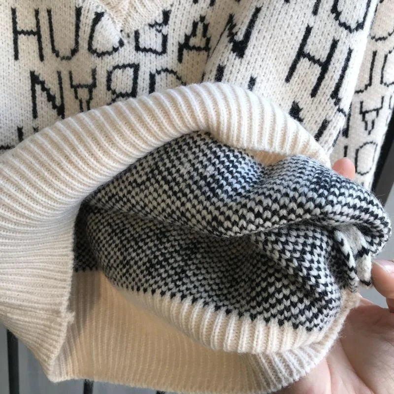 Junior Thicken Autumn Winter Pullover Sweater - GuGuTon baby store - Baby Fashion - Toddlers Outfits - Babies Outfits - Toddler Clothes - Kids Clothing - Newborn Clothes - Newborn Wear - Kids Wear - Trending Clothes - Trending Outfits - Fall Fashion - Winter Fashion - Girls Clothes - Boys Clothes - Babies Wear - Kids Accessories - KidsWear - Summer Clothes - Summer Fashion - Summer Trend - Falls Sweaters - Tops - Bottom - Jeans - Blouse - Dresses - Newborn Dresses - Toys