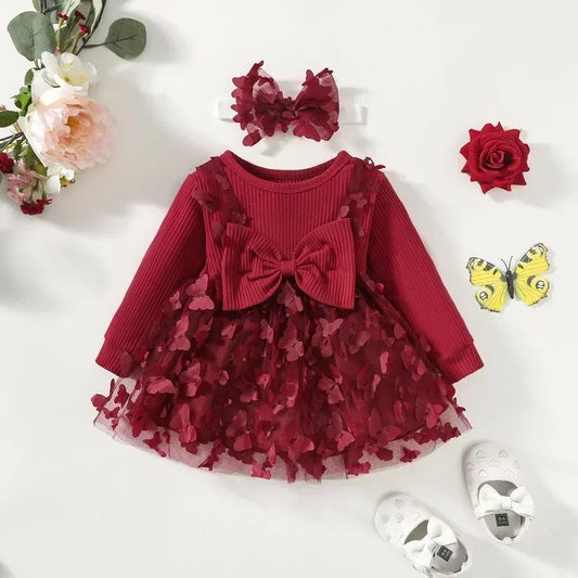 Baby Dresses for Girls Spring Autumn Girl Dress Child Baby Sweet Princess Dress