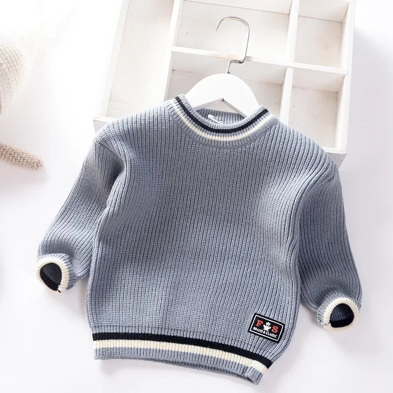 Jason Toddler Striped European Sweater - GuGuTon baby store - Baby Fashion - Toddlers Outfits - Babies Outfits - Toddler Clothes - Kids Clothing - Newborn Clothes - Newborn Wear - Kids Wear - Trending Clothes - Trending Outfits - Fall Fashion - Winter Fashion - Girls Clothes - Boys Clothes - Babies Wear - Kids Accessories - KidsWear - Summer Clothes - Summer Fashion - Summer Trend - Falls Sweaters - Tops - Bottom - Jeans - Blouse - Dresses - Newborn Dresses - Toys