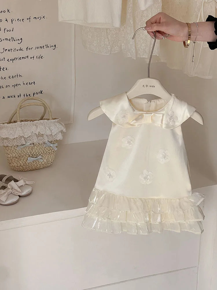 Summer Clothes Kids Girl Children Dresses Girls Elegant Eid Dresses Kids Clothes 2025  Clothing Princess Dress Young Dresses