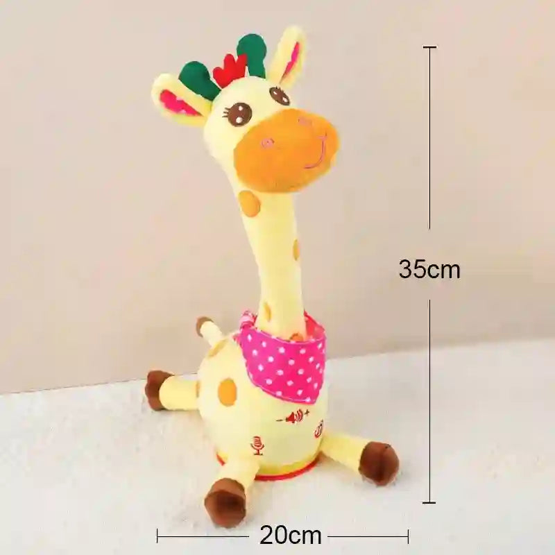 Dancing Talking Giraffe Toy with Songs and Adjustable Volume