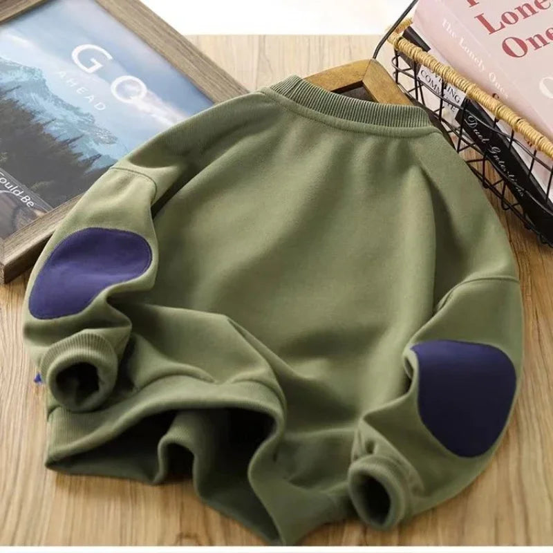 David Pullover For Teenagers Letter Printed Sweater - GuGuTon baby store - Baby Fashion - Toddlers Outfits - Babies Outfits - Toddler Clothes - Kids Clothing - Newborn Clothes - Newborn Wear - Kids Wear - Trending Clothes - Trending Outfits - Fall Fashion - Winter Fashion - Girls Clothes - Boys Clothes - Babies Wear - Kids Accessories - KidsWear - Summer Clothes - Summer Fashion - Summer Trend - Falls Sweaters - Tops - Bottom - Jeans - Blouse - Dresses - Newborn Dresses - Toys