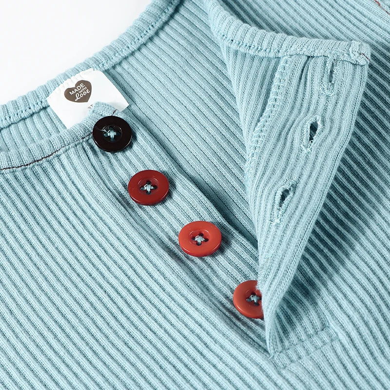 Sophia ribbed cotton outfit family matching clothes opening - GuGuTon baby store - Baby Fashion - Toddlers Outfits - Babies Outfits - Toddler Clothes - Kids Clothing - Newborn Clothes - Newborn Wear - Kids Wear - Trending Clothes - Trending Outfits - Fall Fashion - Winter Fashion - Girls Clothes - Boys Clothes - Babies Wear - Kids Accessories - KidsWear - Summer Clothes - Summer Fashion - Summer Trend - Falls Sweaters - Tops - Bottom - Jeans - Blouse - Dresses - Newborn Dresses - Toys