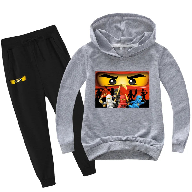Spring Autumn Children Clothing Hoodies Pants