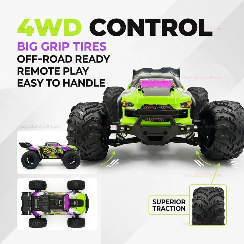 1:16 MAX/PRO Remote Control Car High Speed 80KM/H 4WD Off-Road Drift RC Racing Vehicle For Kids Adults Outdoor Toys Truck Gifts