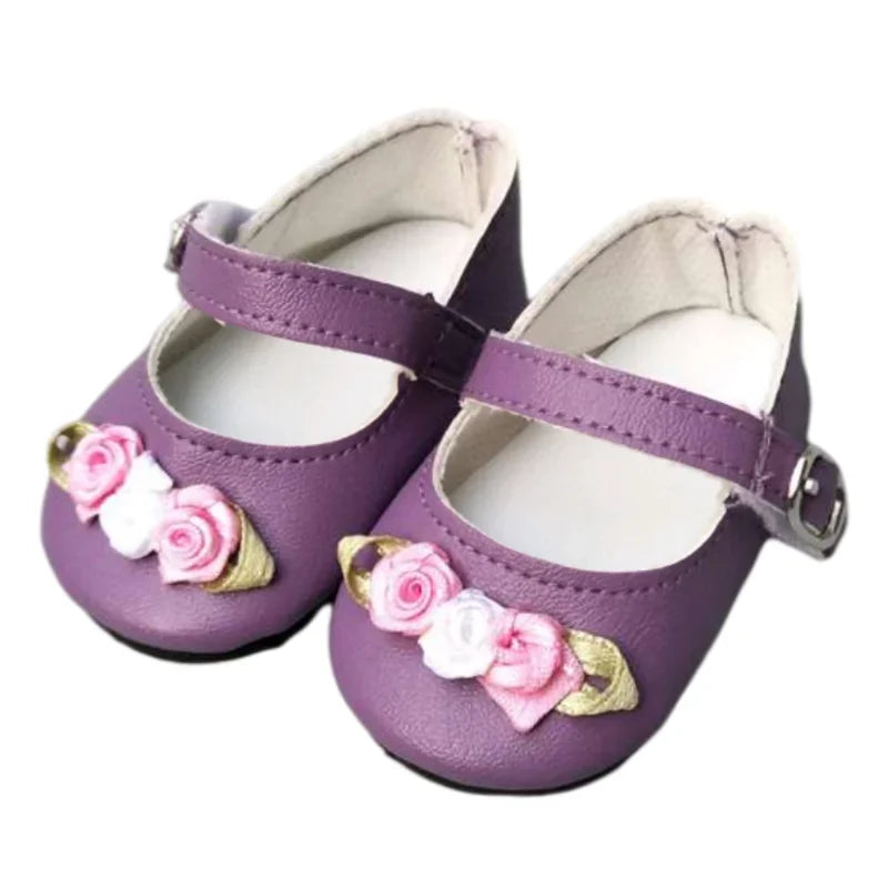 Baby Doll Shoes for 43cm Doll Shoes for 18 Inch Girl Doll Princess Shoes Toy  Accessories