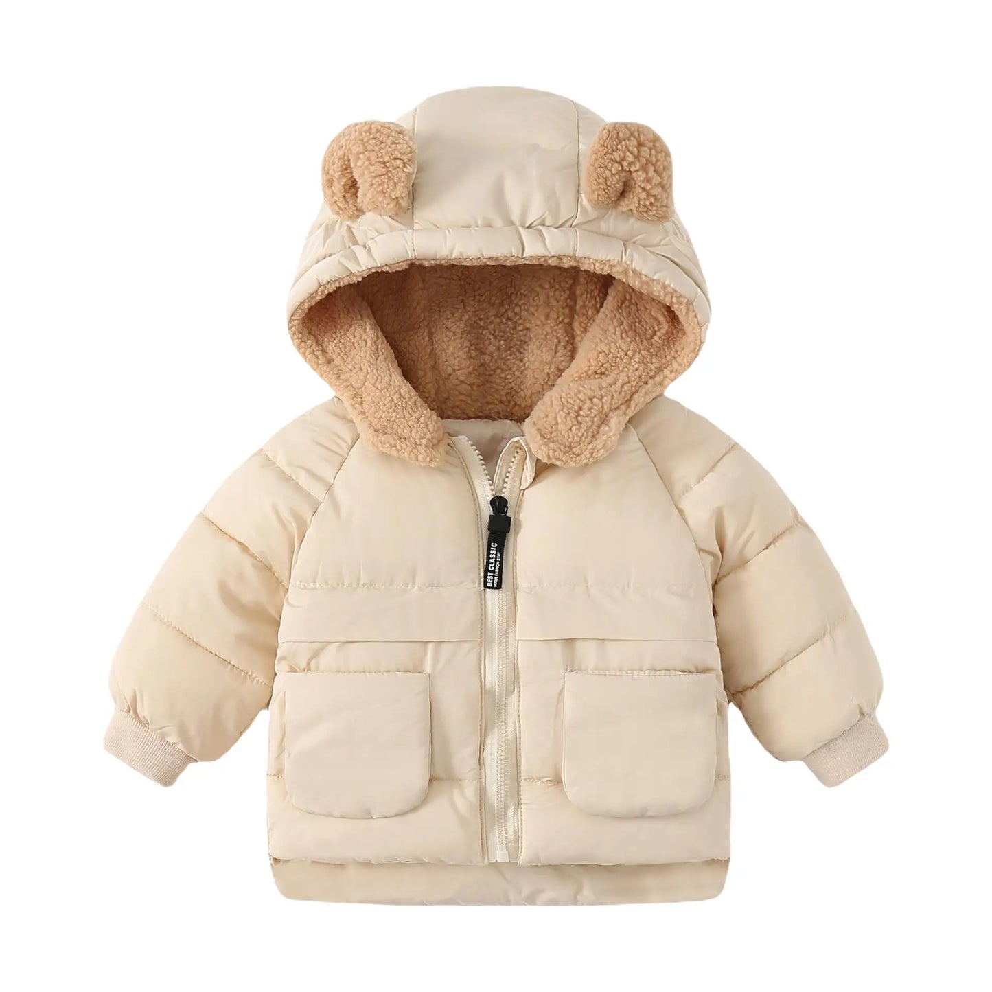 Darien Cartoon Bear Ears Little Coat Sweater