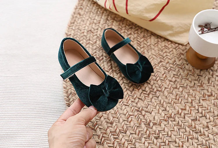 Girl Princess Shoes 2026 Spring Autumn New Round-toe Children Mary Jane Shoes