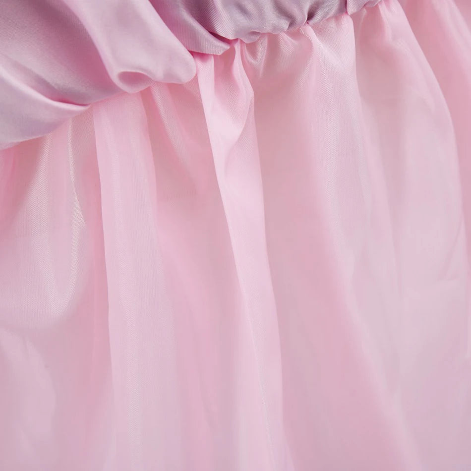 Girls Costume Children Cosplay Princess Dress Kids Halloween Birthday Pageant Party