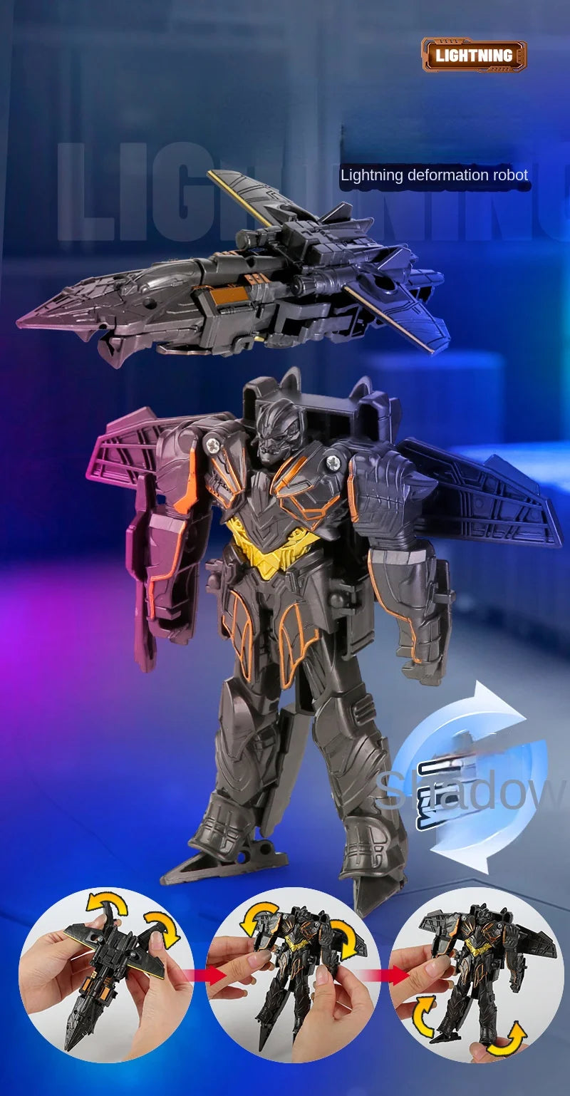 Transformation Toy Robot One Step Deformation Car - Dinosaur Toys