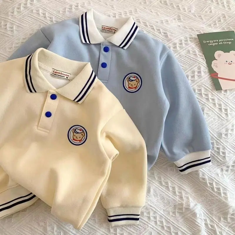Kalvin Polo-Neck Long Sleeve Sweater