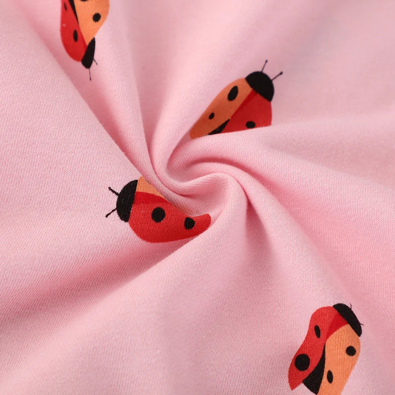 Ismel Ladybug Fashion Tops for Babies
