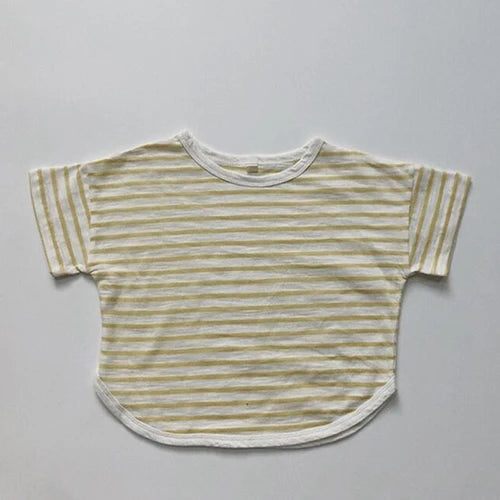 Miguel Cotton Short Sleeve Solid Tees - GuGuTon baby store - Baby Fashion - Toddlers Outfits - Babies Outfits - Toddler Clothes - Kids Clothing - Newborn Clothes - Newborn Wear - Kids Wear - Trending Clothes - Trending Outfits - Fall Fashion - Winter Fashion - Girls Clothes - Boys Clothes - Babies Wear - Kids Accessories - KidsWear - Summer Clothes - Summer Fashion - Summer Trend - Falls Sweaters - Tops - Bottom - Jeans - Blouse - Dresses - Newborn Dresses - Toys