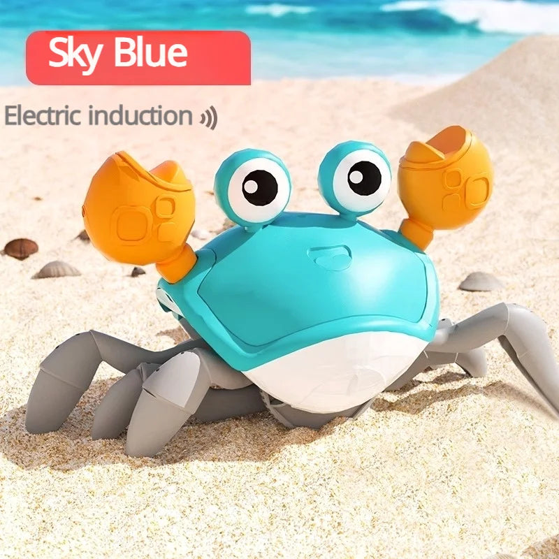 Induction Escape Crab Electric Pets Musical Toys Toddler Crawling Baby