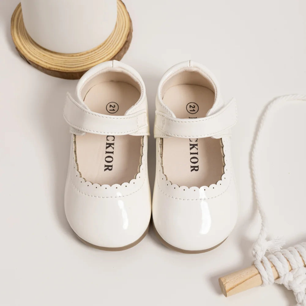 Girls Soft Bottom Multi-color Leather Spring Autumn New Baby Shoes