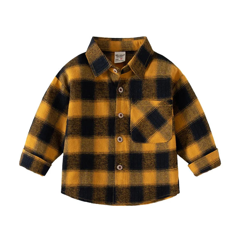 Elvis Cotton Long Sleeved Casual Shirt